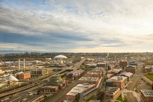 Marriott Tacoma Downtown, Забронировать Отель Такома Вашингтон