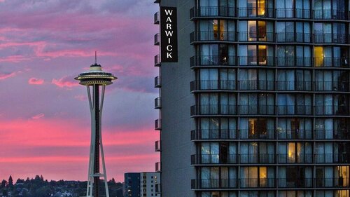 Warwick Seattle, Забронировать Отель Отели Сиэтла 3 звезды, рядом с Северо-Западный морской порт, 3*
