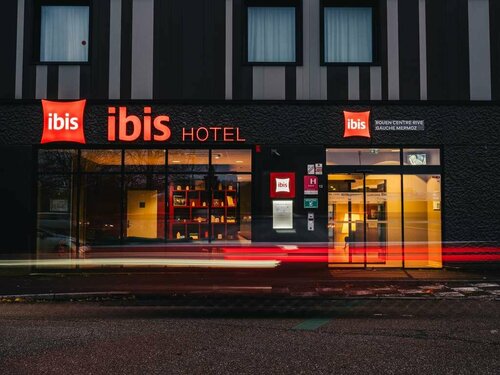 Ibis Rouen Centre Rive Gauche Mermoz, Забронировать Отель Отели Руана 3 звезды, рядом с Музей Флобера и истории медицины, 3*