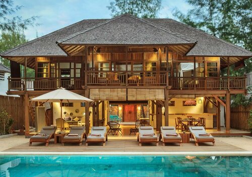 The Gili Beach Resort, Rezervați Stațiune Hoteluri în Lombok cu piscină, Piscină