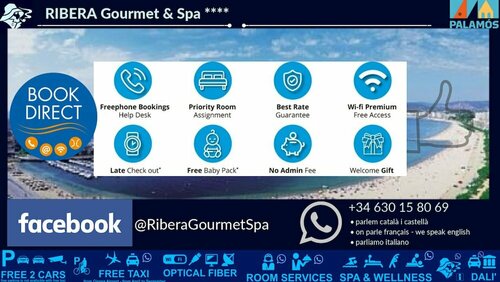 Ático Ribera Luxe Sea & Spa, Забронировать Курортный отель Отели Паламос 4 звезды, 4*