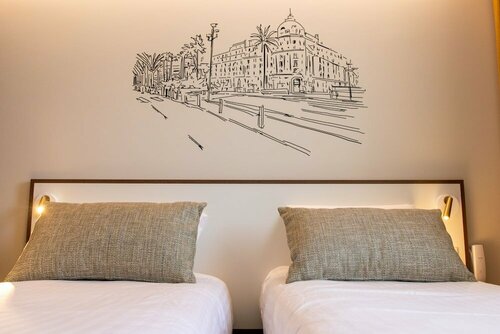 Hotel du Pin Nice Port by Soniho, Забронировать Отель СПА-отели Ниццы, рядом с Касл-Хилл, SPA-услуги