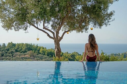 Poikilma Alonissos Villas Villa Petra 105m2, Забронировать Отель Алонисос Алонисос