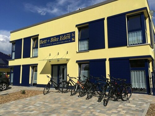 Bett  Bike Eden, Book Hotel Hoteller i Sachsen med parkering, Parkering
