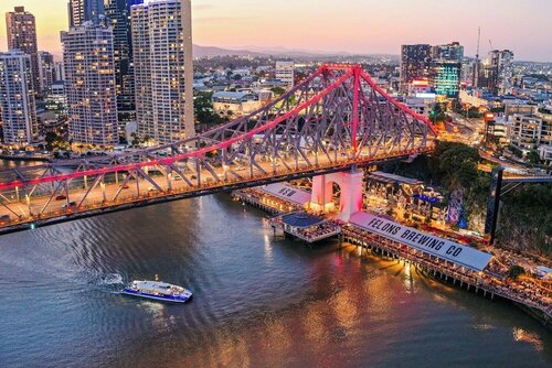 Brisbane Marriott Hotel, Забронировать Отель Бизнес-отели Брисбна, рядом с State Library Of Queensland, 4* 5*