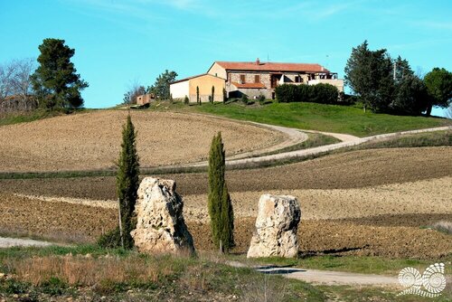 Poggio alla Pietra 26, Забронировать Фермерский дом Фермерские дома Чиниджиано, Фермерский дом