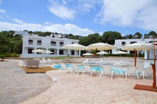 Tony's Beach Hotel, Забронировать Апарт-отель Отели Айия Марина с парковкой, Парковка