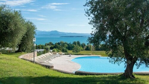 Castello Belvedere Apartments, Забронировать Апартаменты/квартира Отели озера Гарды с бассейном, Бассейн