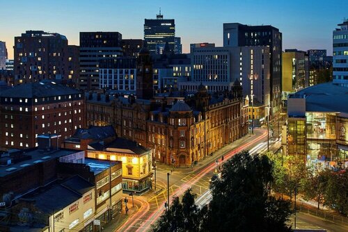 Отель Manchester Marriott Hotel Piccadilly, Забронировать Отель СПА-отели Манчестера, рядом с Церковь Святого Имени, SPA-услуги