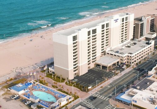 SpringHill Suites by Marriott Virginia Beach Oceanfront, Забронировать Отель Вирджиния-Бич Виргиния
