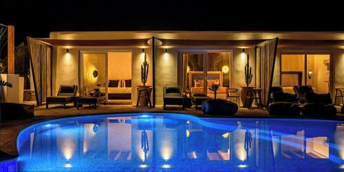 Olive Mykonos Villas, Забронировать Гостевой дом Отели Ано Меры с парковкой, Парковка