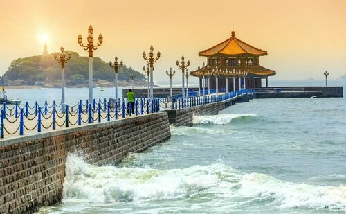 Cherry Residences May-Fourth Square, Забронировать Отель Отели Qingdao Region 3 звезды, 3*