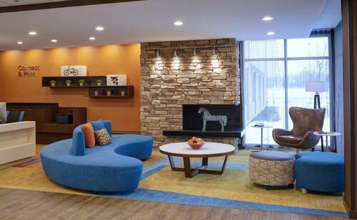 Fairfield Inn & Suites By Marriott Ann Arbor Ypsilanti, Забронировать Отель Ипсиланти штат Мичиган