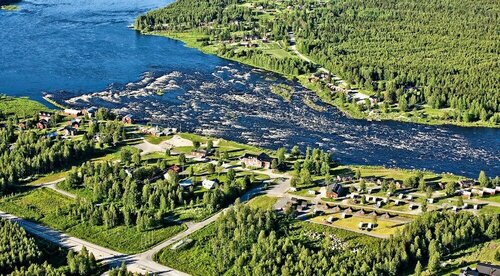 Kukkolaforsen Turist & Konferens, Забронировать Отель Отели и гостиницы Норрботтен, Отель