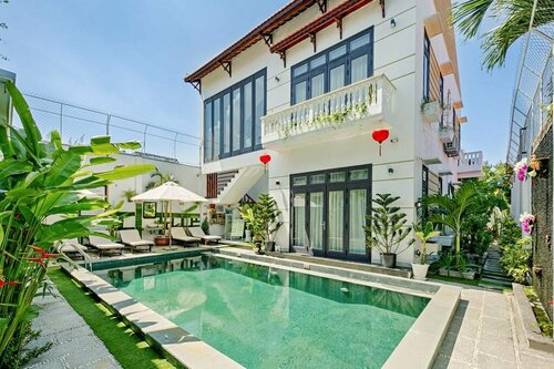 Almond Villa Hoi An, Reservar Vila Hotéis em An Bang com piscina, Piscina