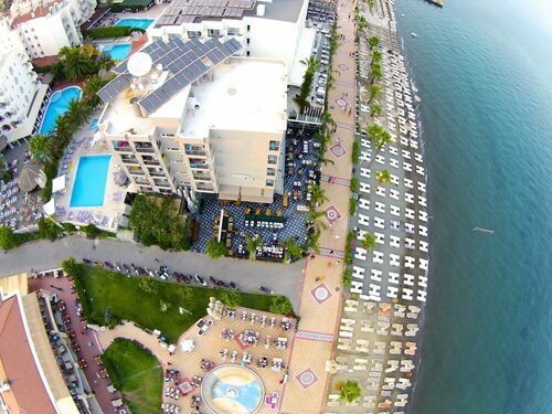 Yunus Beach Hotel, Забронировать Отель Мармарис Мармарис, рядом с Государственная больница Мармариса