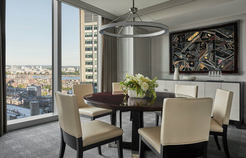 Four Seasons Hotel One Dalton Street, Boston, Забронировать Отель Бизнес-отели Бостона, рядом с Конференц-центр Hynes, 4* 5*