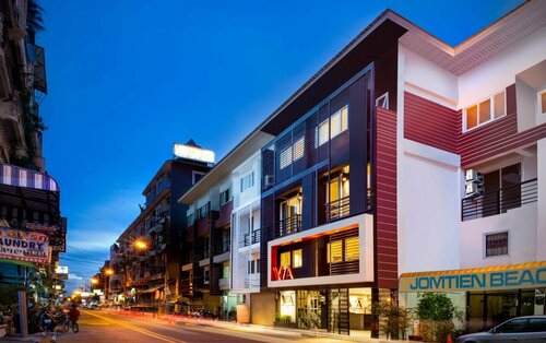 W1A Jomtien, Забронировать Отель Отели Джомтьен-Бич 3 звезды, 3*