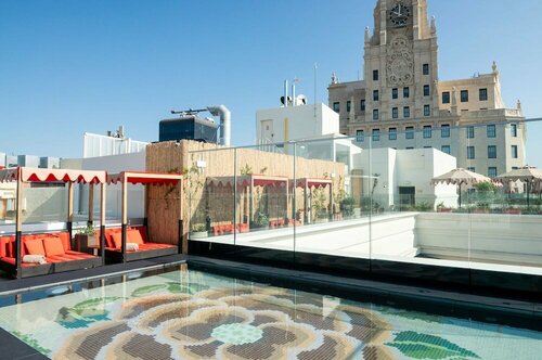 Hotel Montera Madrid, Curio Collection By Hilton, Забронировать Отель Отели Мадрида 5 звезд, рядом с Площадь Чуэка, 5*