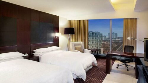 Sheraton Grand Incheon Hotel, Забронировать Отель Отели Инчхона 5 звезд, рядом с Центральный парк Сондо, 5*