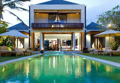 Majapahit Beach Villas, Boek Villa Hotels in Bali met zwembad, Zwembad