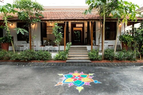 Maison Perumal Pondicherry - A CGH Earth Experience, Забронировать Отель Отели Пондичерри с парковкой, Парковка