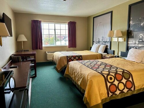 Super 8 by Wyndham Platte City Kansas City Area Airport, Забронировать Мини-отель Отели Платт-Сити с парковкой, Парковка