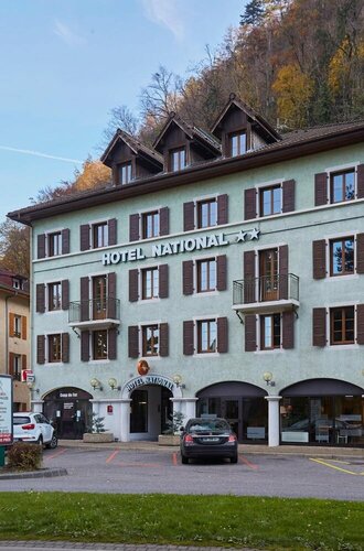 Hôtel National, Boek Hotel Hotels in Rhone-Alpen met parkeren, Parkeren