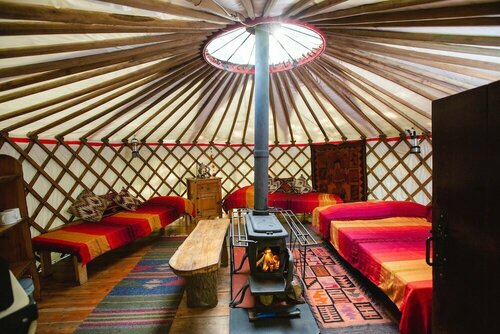 Larkhill Tipis and Yurts, Book Hotel SPA-hoteller i Glamorgan, SPA