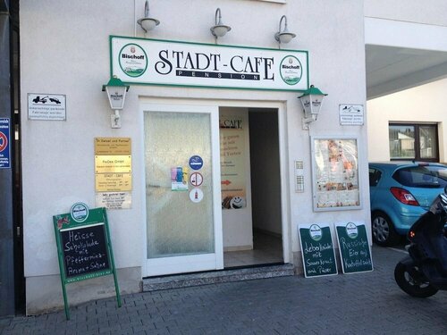 Stadt Cafe Pension Grünstadt, Забронировать Гостевой дом Отели Грюнштадт с завтраком, Завтраки
