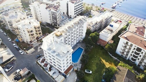 Mert Seaside Hotel, Забронировать Отель Отели Мармарис с питанием, рядом с Мармарисский Амфитеатр, Пансион