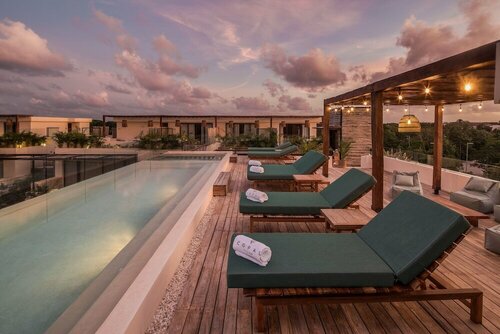 Copal Tulum Hotel, Prenota Hotel Hotel con piscina a Tulum, Piscina