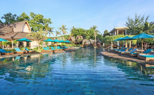 Vila Ombak Hotel, Rezerwuj Hotel Hotele w Lombok z wyżywieniem, Półpełne / Pełne wyżywienie
