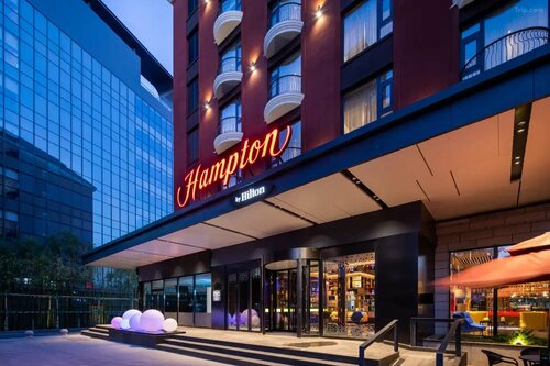 Отель Hampton by Hilton Beijing Guomao CBD, Забронировать Отель Чаоян Пекин