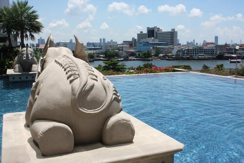 Bangkok Riverside Condo, Забронировать Отель Отели Бангкока с парковкой, рядом с The Jam Factory, Парковка