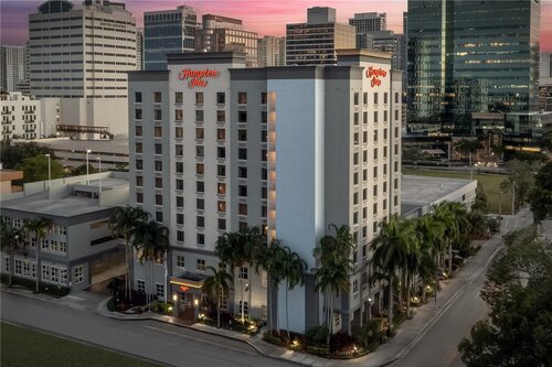 Hampton Inn Fort Lauderdale Downtown Las Olas Area, Забронировать Отель Форт-Лодердейл Broward County