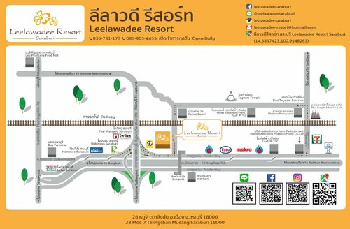 Leelawadee Resort Saraburi, Rezervovat Lázně / Resort Hotely v Central Thailand se snídaní, Snídaně