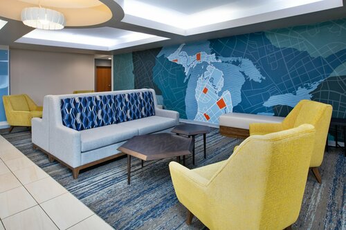 Holiday Inn Express Hotel & Suites Auburn Hills by IHG, Забронировать Отель Оберн-Хиллс Detroit Metropolitan Area