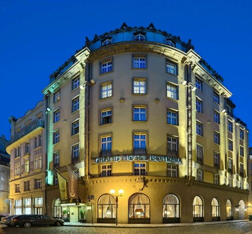 Grand Hotel Bohemia, Забронировать Отель Прага 01 Прага, рядом с Пражский музей почты