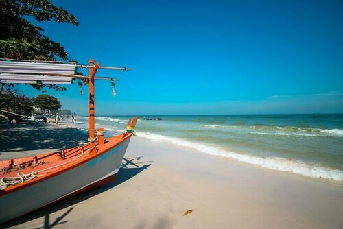 Kiang Haad Beach Hua Hin, Забронировать Отель Хуахин провинция Прачуапкхирикхан, рядом с Торговый центр Bluport Hua Hin Resort