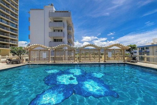 Skyline Island Colony Hotel, Book Hotel Oahu hoteller med pool, Swimmingpool