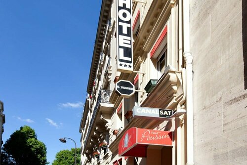 Hôtel Poussin, Забронировать Отель Отели Парижа 3 звезды, рядом с Шардон Лагаш, 3*