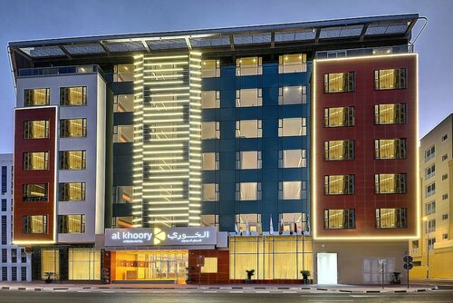 Al Khoory Atrium Hotel, Забронировать Отель Отели Аль-Барша с питанием, Пансион