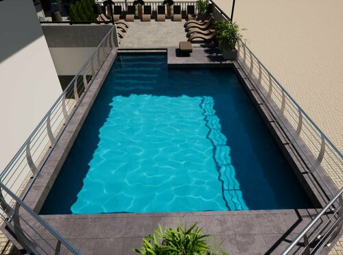 Raduga Guest House, Book Pension Sudak hoteller med pool, Swimmingpool