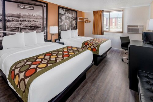 Super 8 by Wyndham Cheyenne WY, Забронировать Мини-отель Мотели Шайена, Мотель