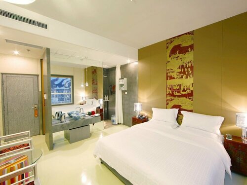 China Community Art Habitat Hotel, Rezerwuj Hotel Hotele w Shandong z Parkingiem, Parking
