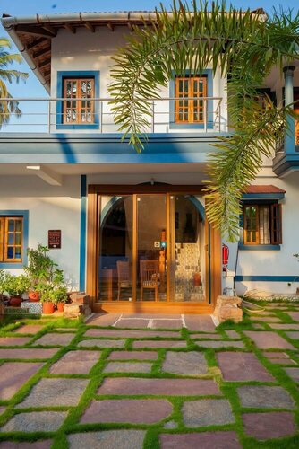 Mistral Holidays Near Trinity Beach & Benaulim Beach, Prenota Affittacamere Hotel a Lagos con parcheggio, Parcheggio