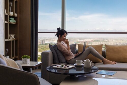 JW Marriott Hotel Yinchuan, Buchen Sie Hotel Hotels in Ningxia mit Pool, Schwimmbad