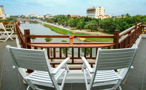 Threeway Riverside Villa, Забронировать Вилла Cam Pho Хойан