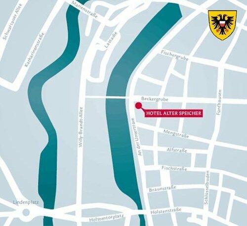 Hotel Alter Speicher, Забронировать Отель Иннерштадт Любек